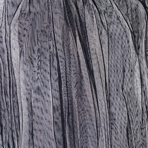 Chanel Black/ Grey Tulle Skirt - Picture 5 of 5